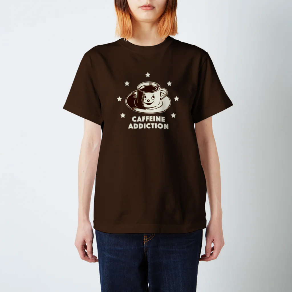 LONESOME TYPE ススのCAFFEINE ADDICTION （COFFEE） スタンダードTシャツ