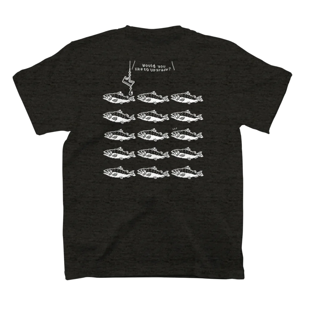 イラスト MONYAAT のバックプリント サモタンの群れB Regular Fit T-Shirtの裏面