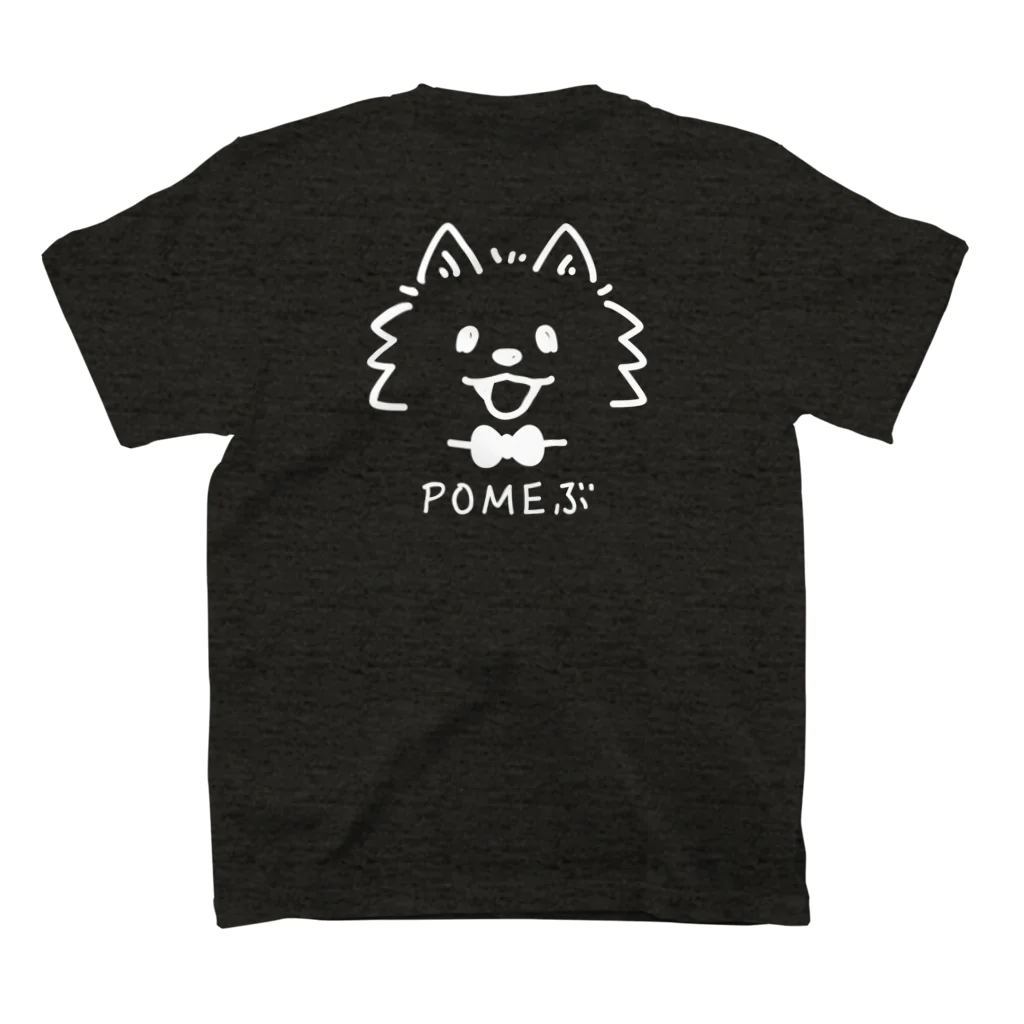 イラスト MONYAAT の バックプリント POMEぶ B スタンダードTシャツの裏面