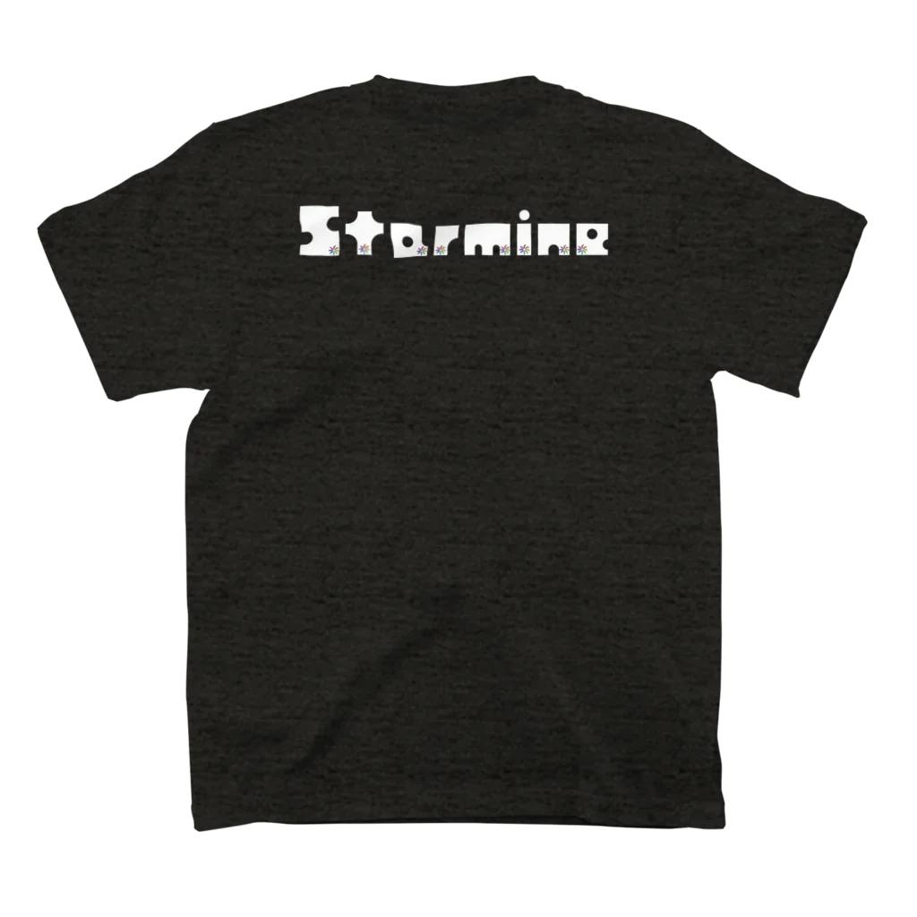 Starmine storeの【Starmine】KIKORI White 2 Regular Fit T-Shirtの裏面