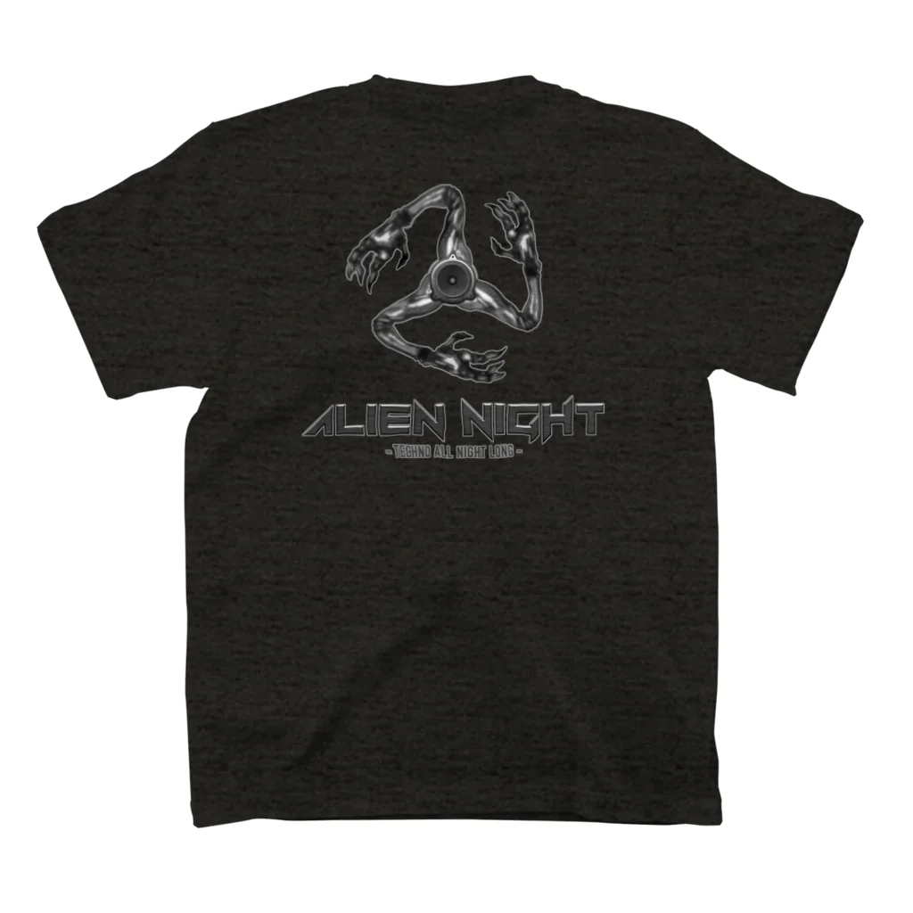 HARD:EDGE GOODS PROJECTのALIEN NIGHT 2024 スタンダードTシャツの裏面