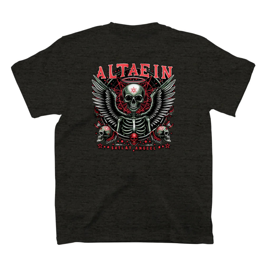 clByのskeletonangelTshirt スタンダードTシャツの裏面