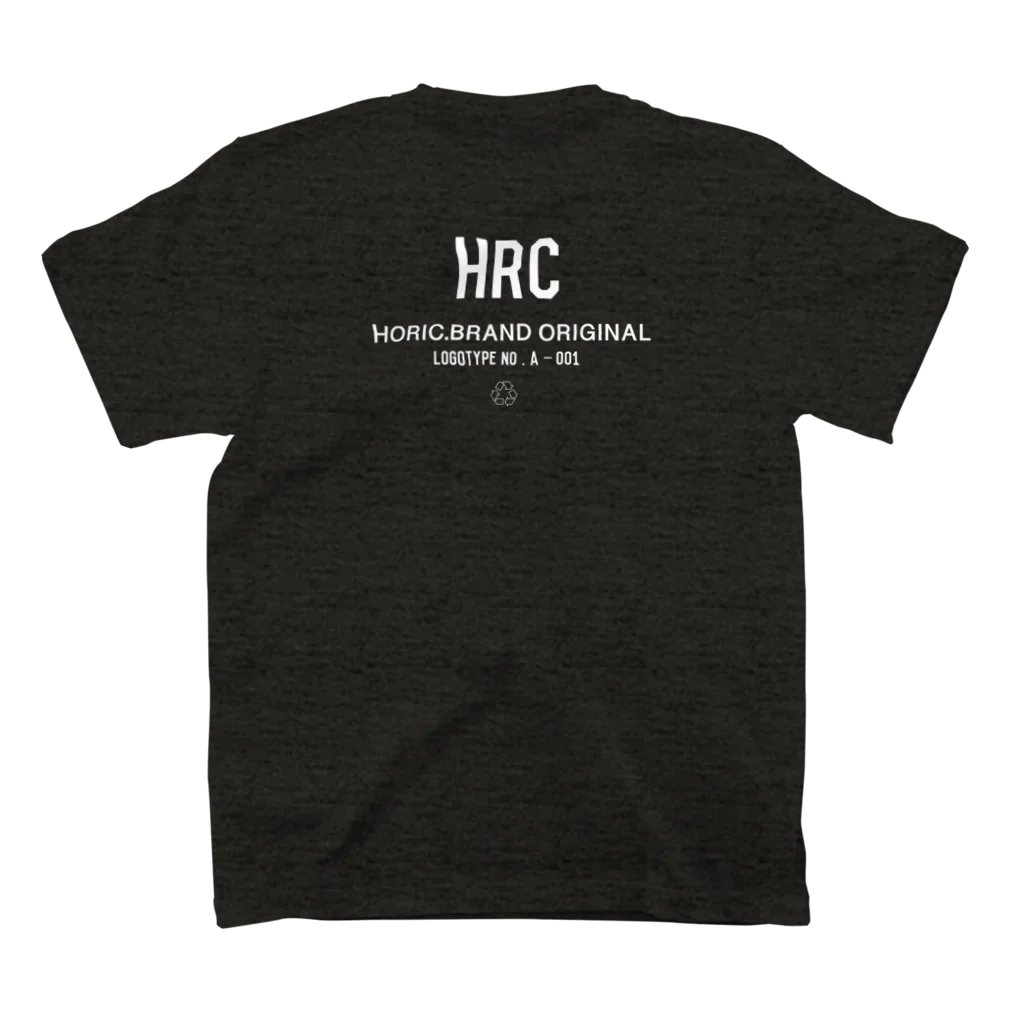 HORICのHRC Aｰ001 スタンダードTシャツの裏面