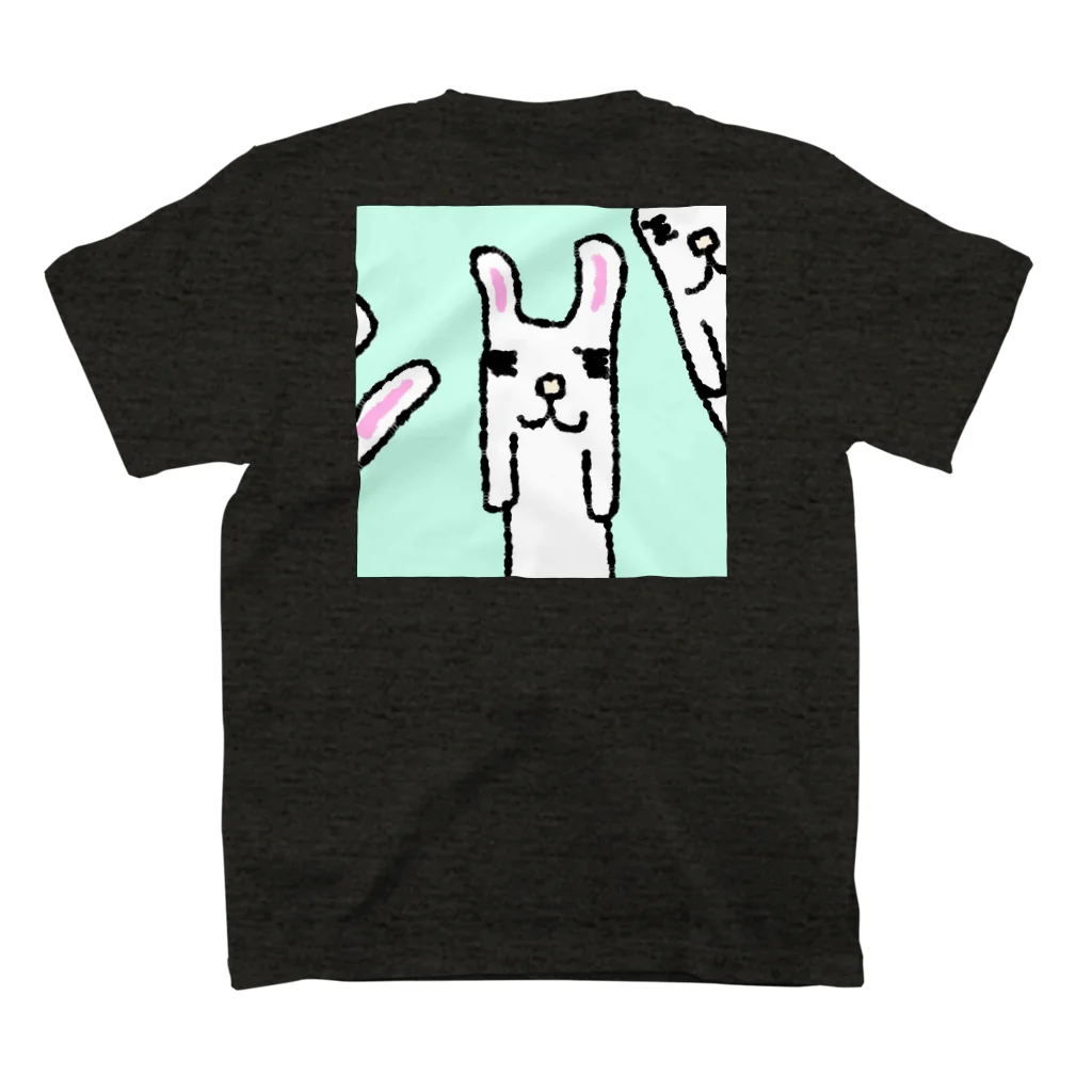 nanalo_olのmimimimimimiiii. スタンダードTシャツの裏面