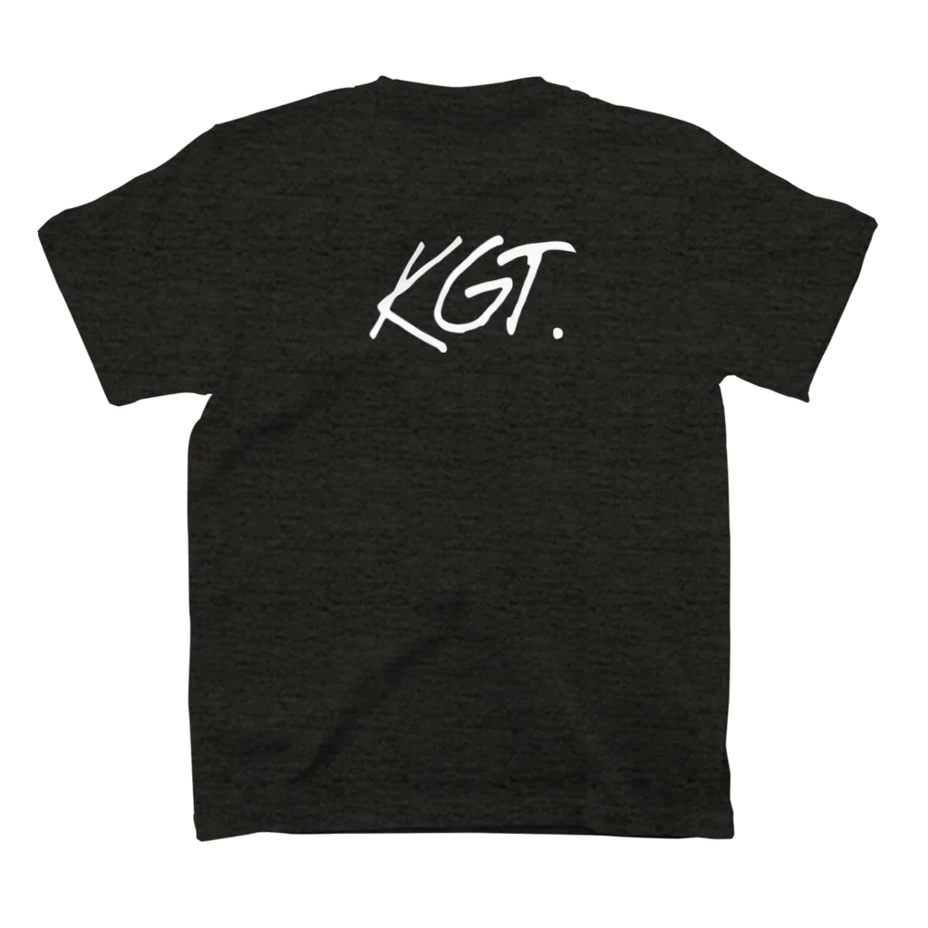 \ KGT. SHOP /の傀儡(くぐつ)ロゴ Regular Fit T-Shirtの裏面