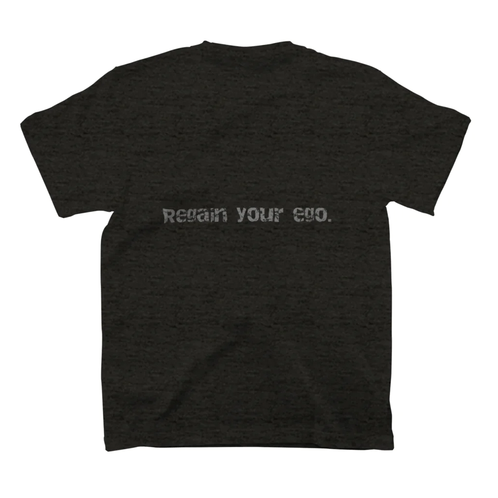 古春一生(Koharu Issey)のRegain your ego. スタンダードTシャツの裏面