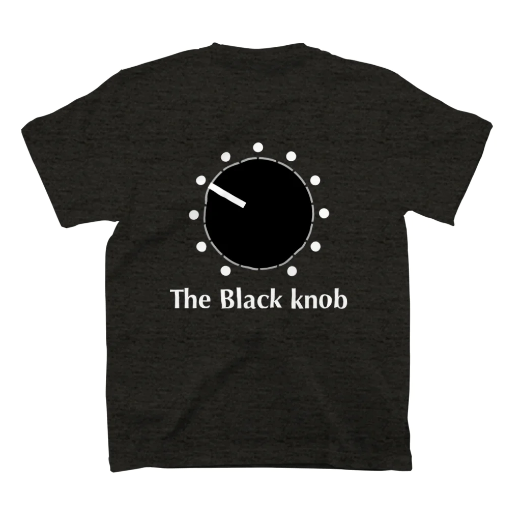 grandcanyon666のThe Black knob on Black スタンダードTシャツの裏面