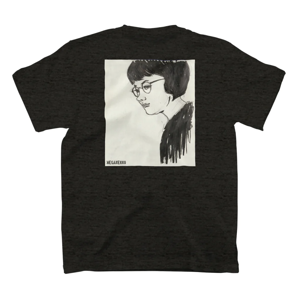 EMK SHOPSITE のめがねっ子 Regular Fit T-Shirtの裏面