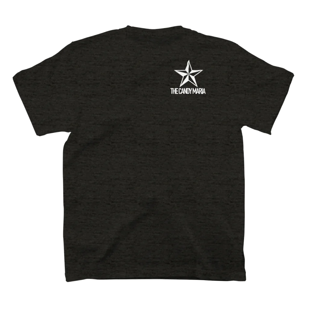 THE CANDY MARIAのBack Star  Logo スタンダードTシャツの裏面