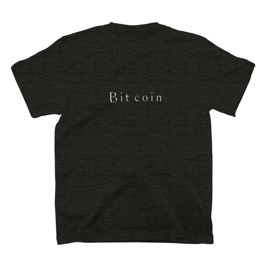 仮想通貨 ( 暗号資産 ) グッズ ［ crypto berry ］ のMr.ビットラの夢 Regular Fit T-Shirtの裏面