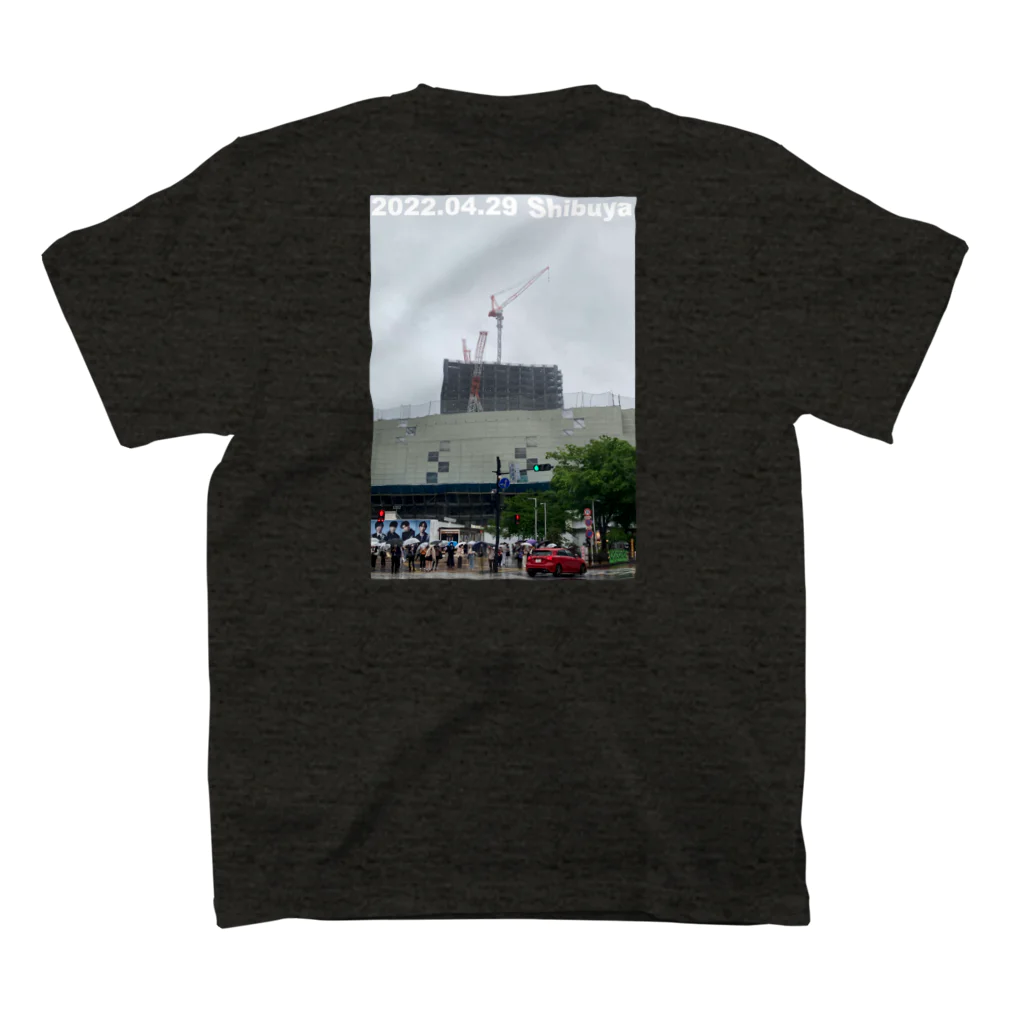 オカダちゃんの【両面】2022.04.29 渋谷 D スタンダードTシャツの裏面