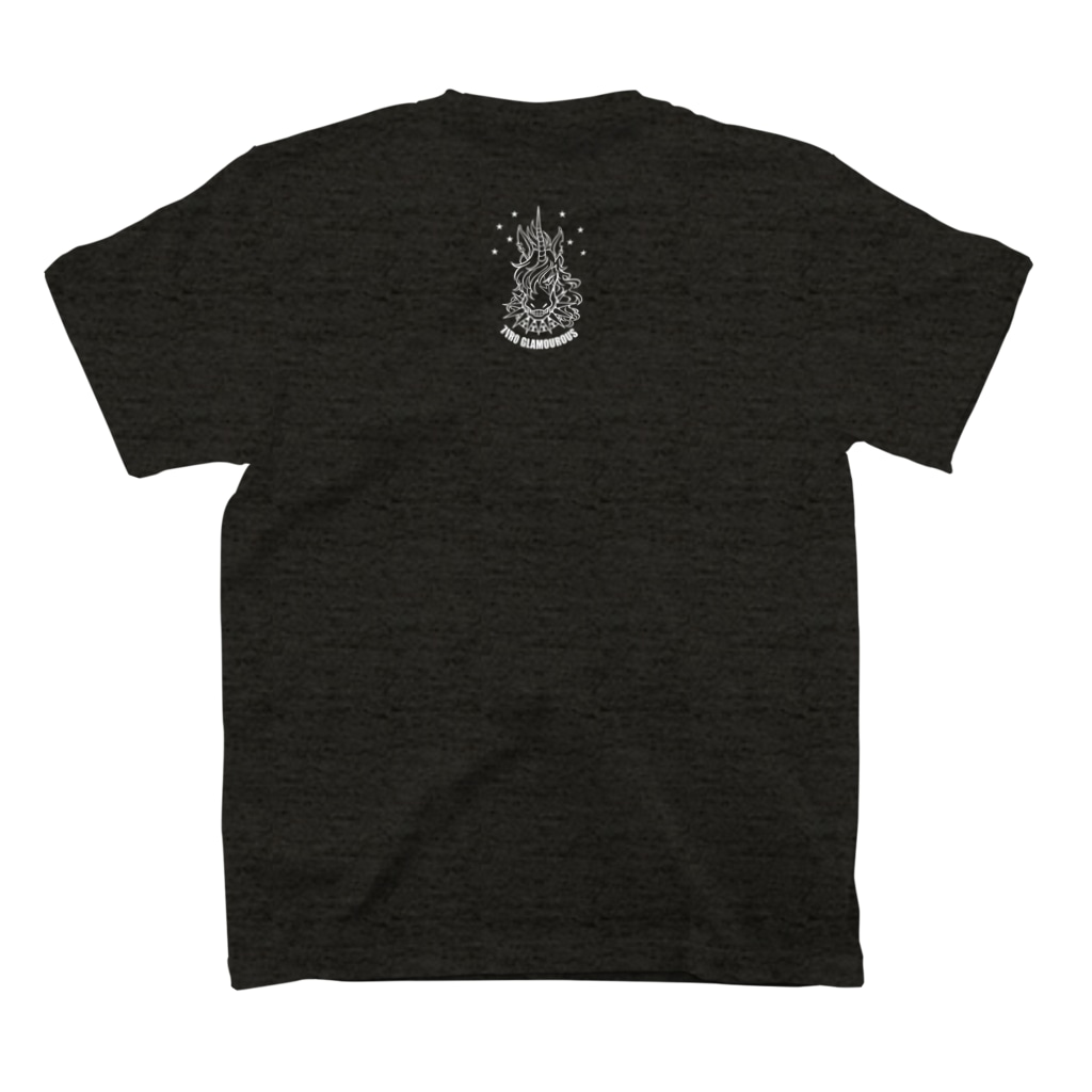 7IRO GLAMOUROUSの7IRO GLAMOUROUS＜黒、濃色系＞ロゴTシャツ Regular Fit T-Shirtの裏面