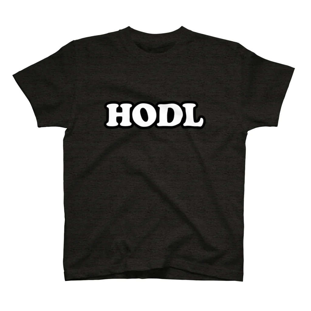 CryptoCurrencyCircleのHODLシリーズ(ポップ体) Regular Fit T-Shirt