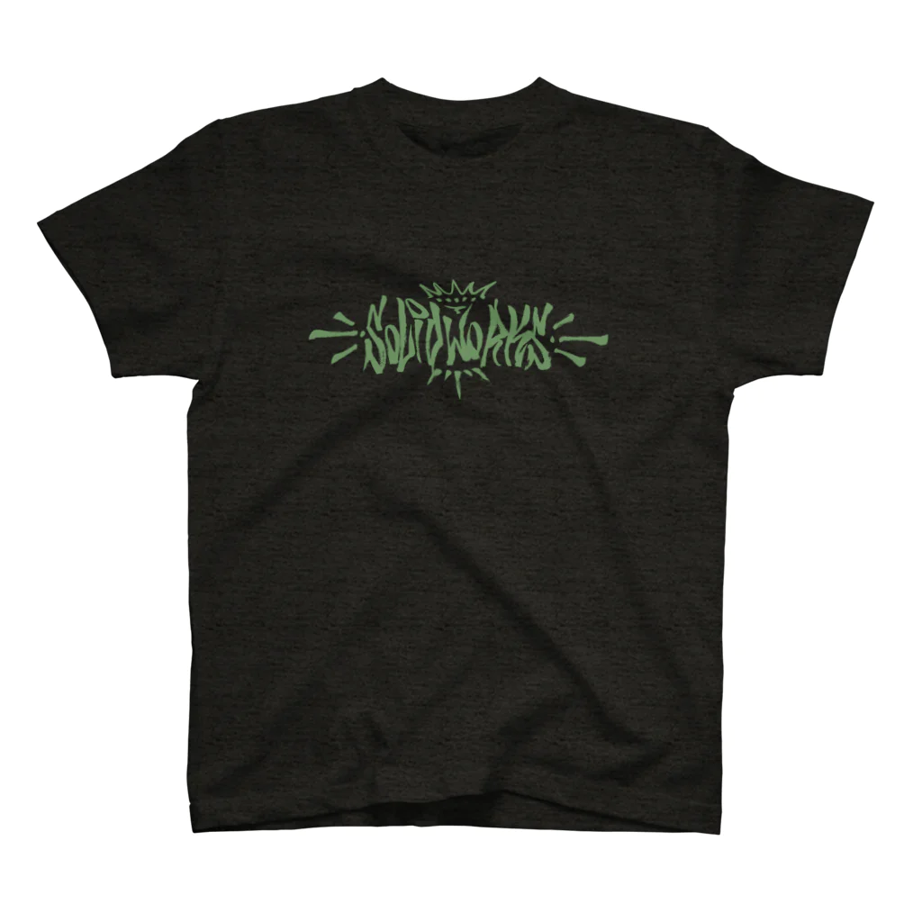 KENNY a.k.a. Neks1のSOLID WORKS CALI LEAF GREEN スタンダードTシャツ