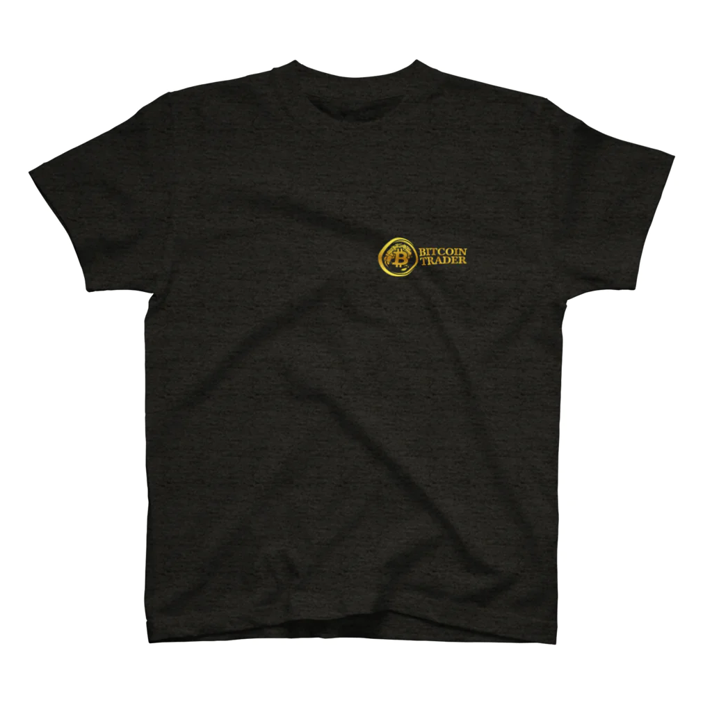 BBdesignのBTC Bitcoin trader スタンダードTシャツ