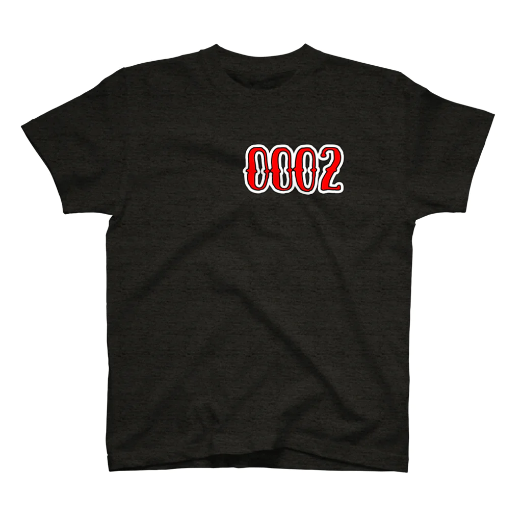 ★･  Number Tee Shop ≪Burngo≫･★ の【０００２】 全23色 スタンダードTシャツ