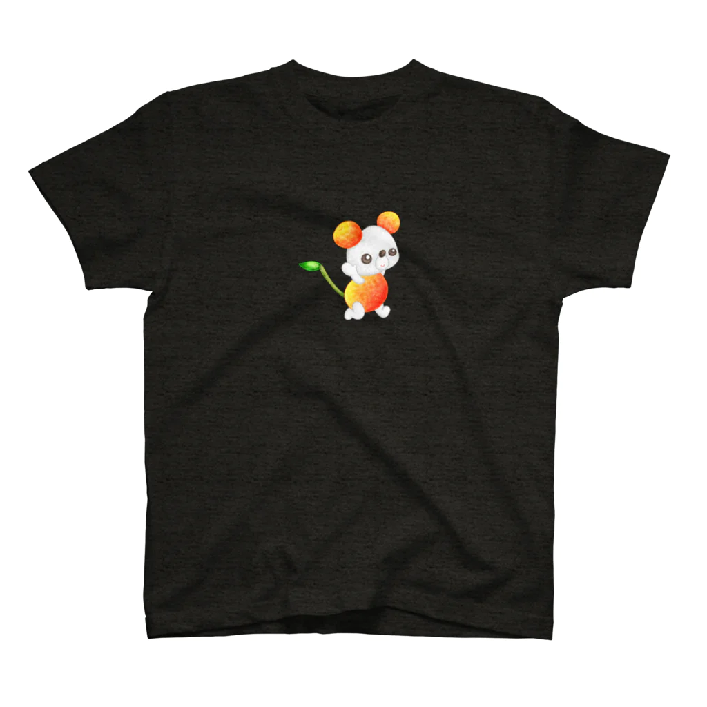 satoayaのアニマルカフェのフルーツアニマル　サクランボネズミ Regular Fit T-Shirt