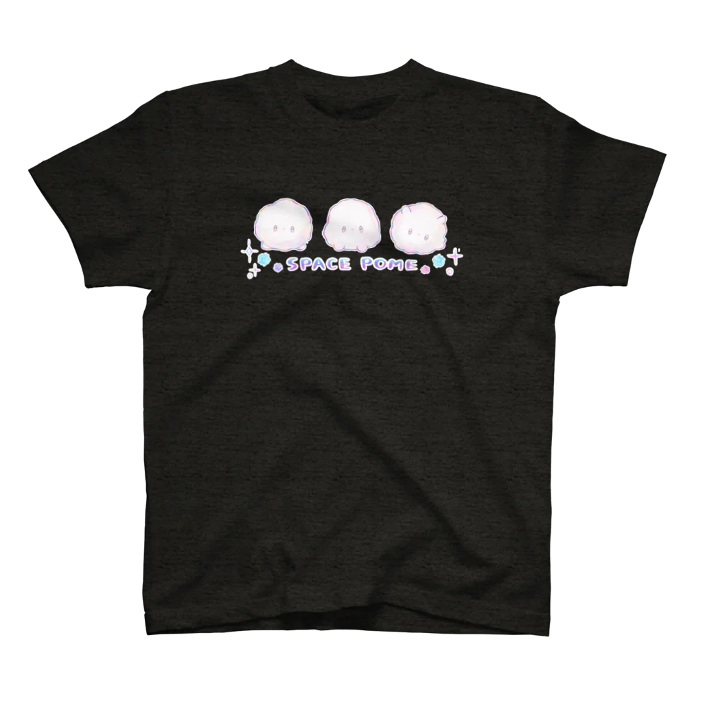 外側ゆーこの宇宙ポメラニアン3 (カラー) Regular Fit T-Shirt