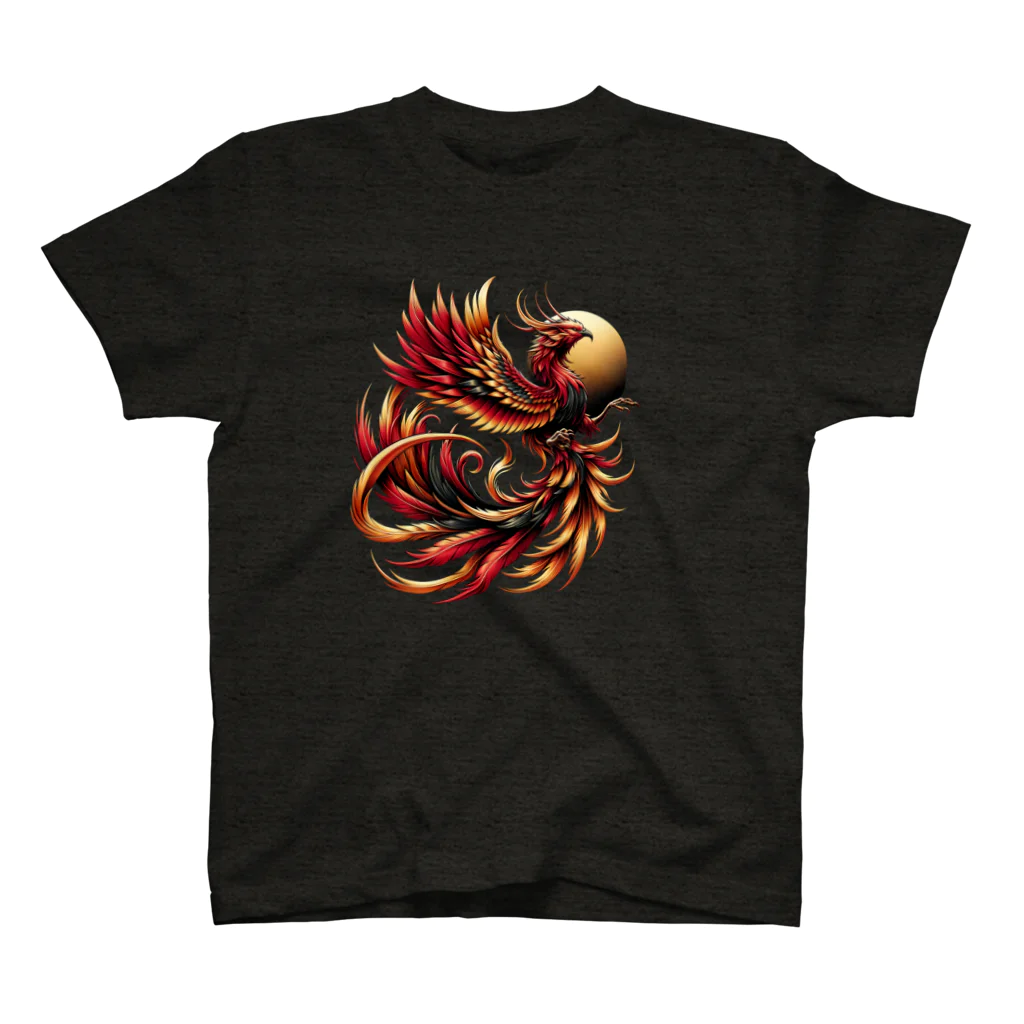 Team BlackPadsの炎舞鳳凰 - Blaze Phoenix Tee" スタンダードTシャツ