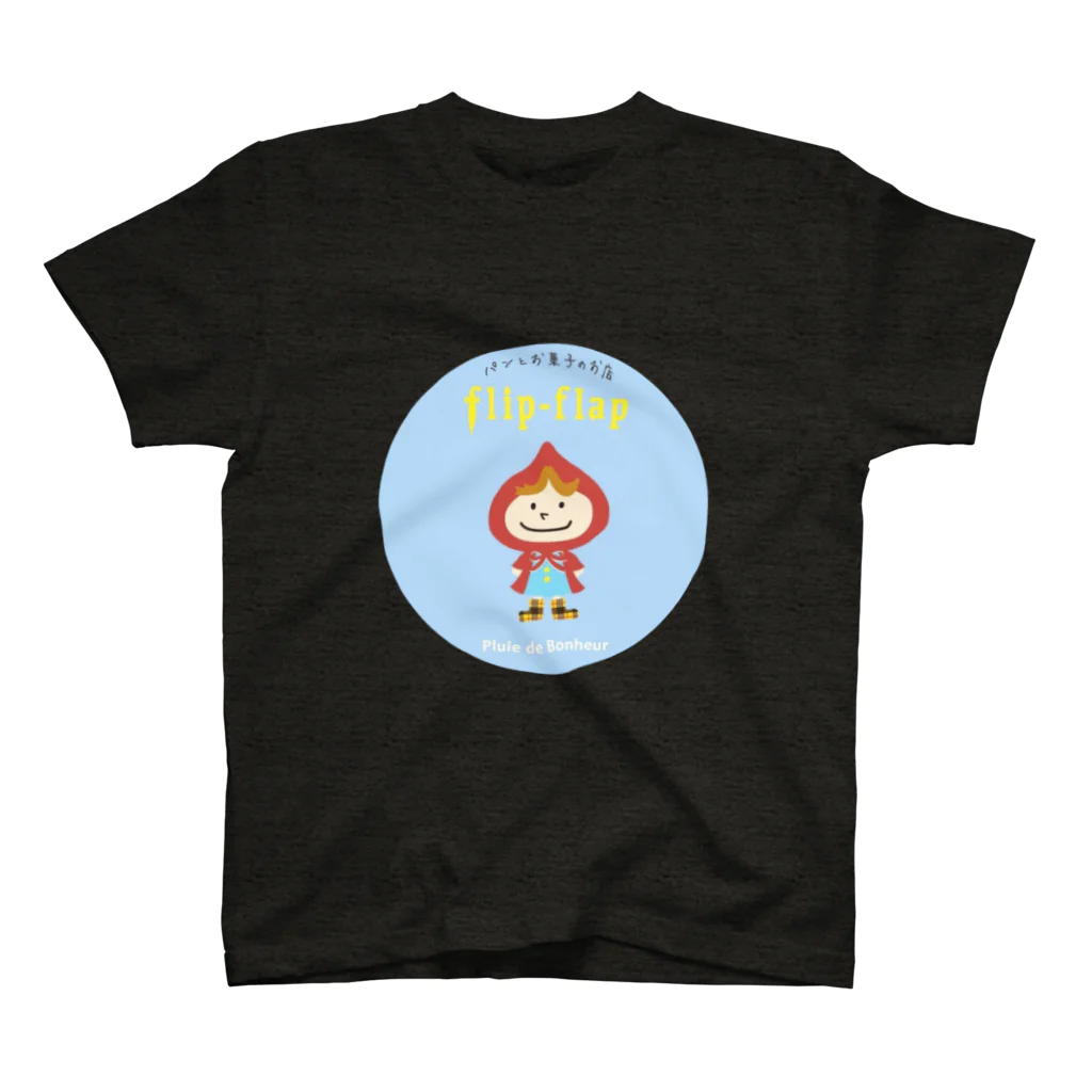 flip-flapのまるまるフリップちゃん スタンダードTシャツ