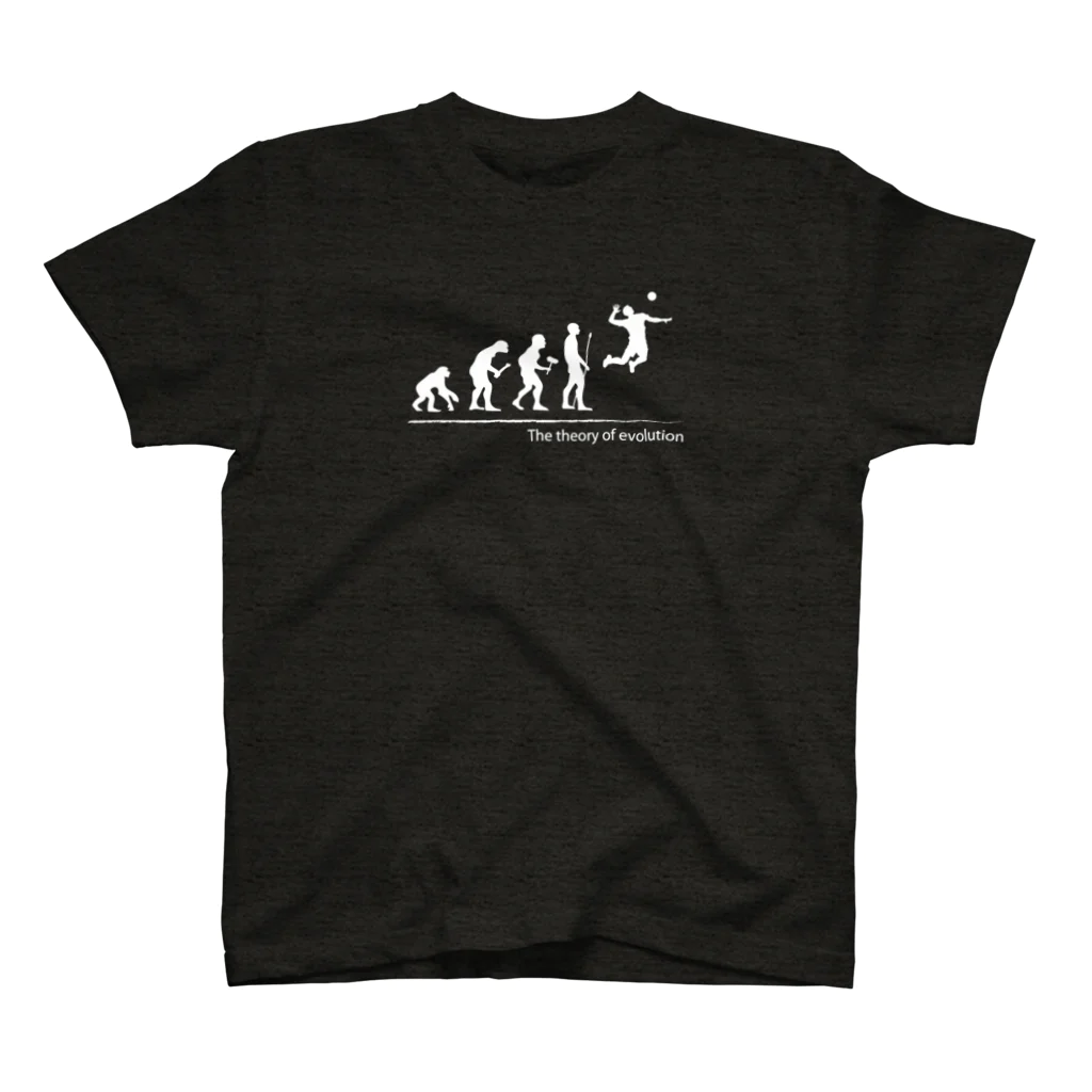 MSD2006のThe theory of evolution(バレーボールバレーボール) Regular Fit T-Shirt