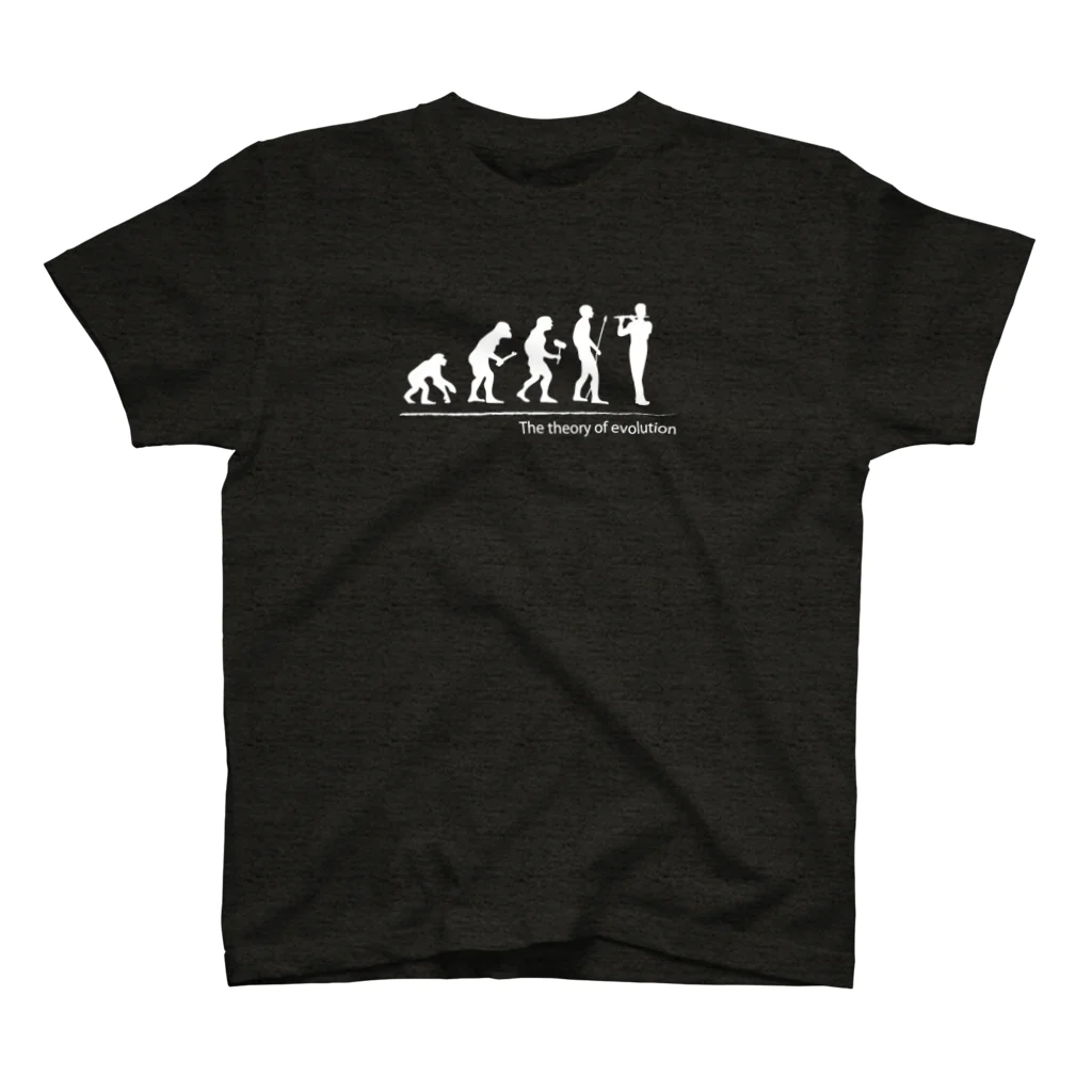 MSD2006のThe theory of evolution(フルート) Regular Fit T-Shirt