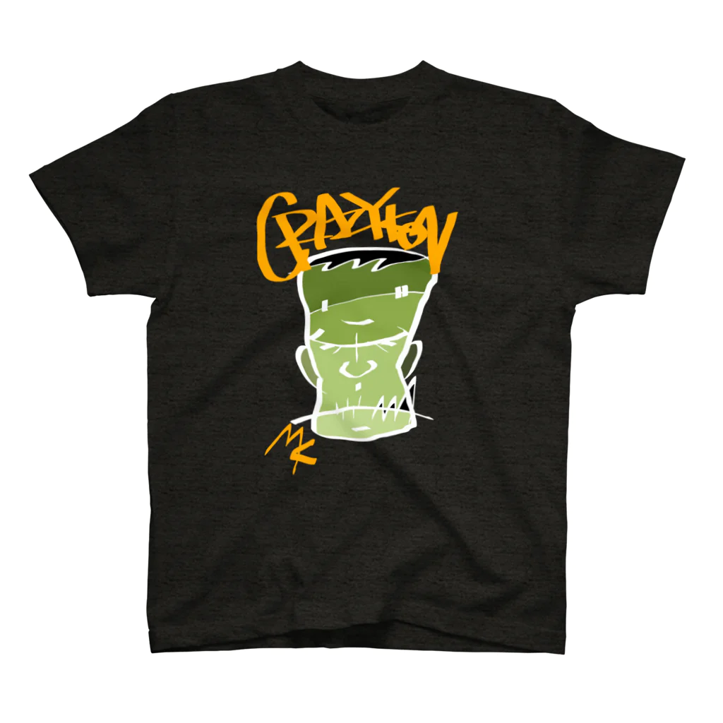 コンちゃんのCRAZY FRANKEN スタンダードTシャツ