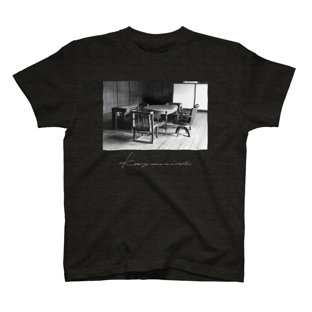 Kazumichi Otsubo's Souvenir departmentのa Room for the "Time" BW 2 スタンダードTシャツ