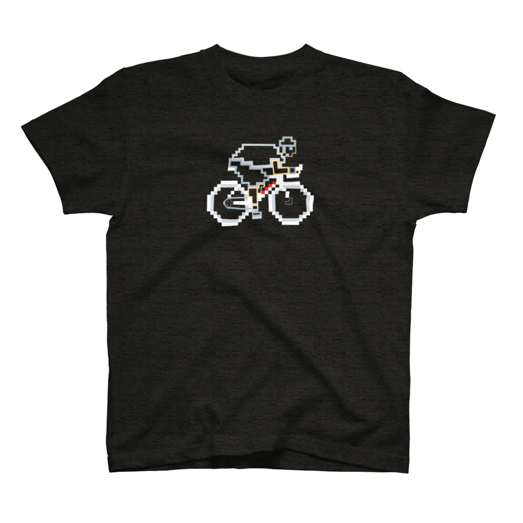 のりものドット絵Tシャツのride!!（フチドリ） Regular Fit T-Shirt