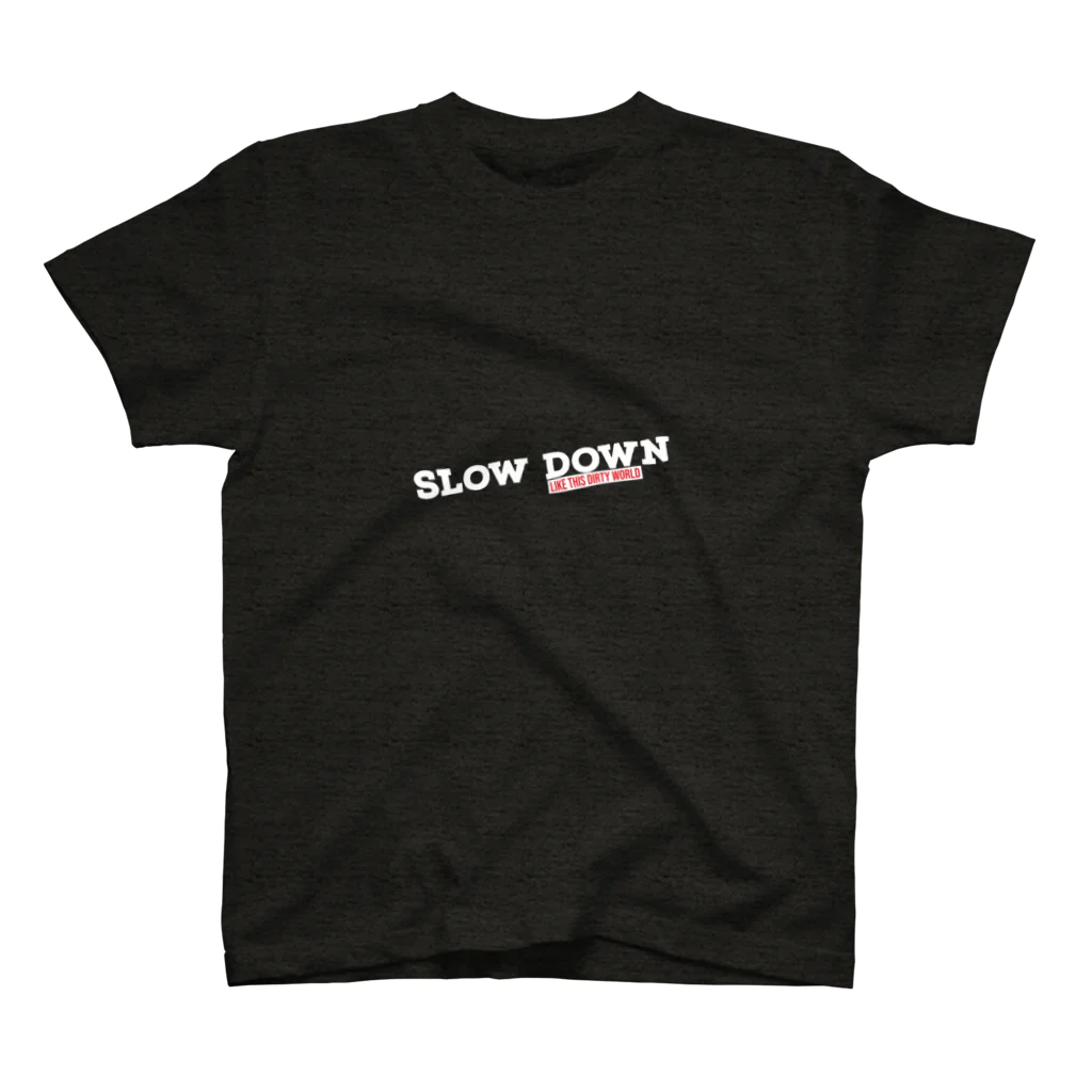 SLOW DoWN333のSLOWDoWN simply Style Regular Fit T-Shirt