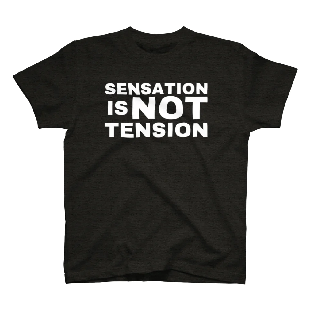 NINA Lifts / YouTubeの感覚はテンションではない sensation is NOT tension スタンダードTシャツ