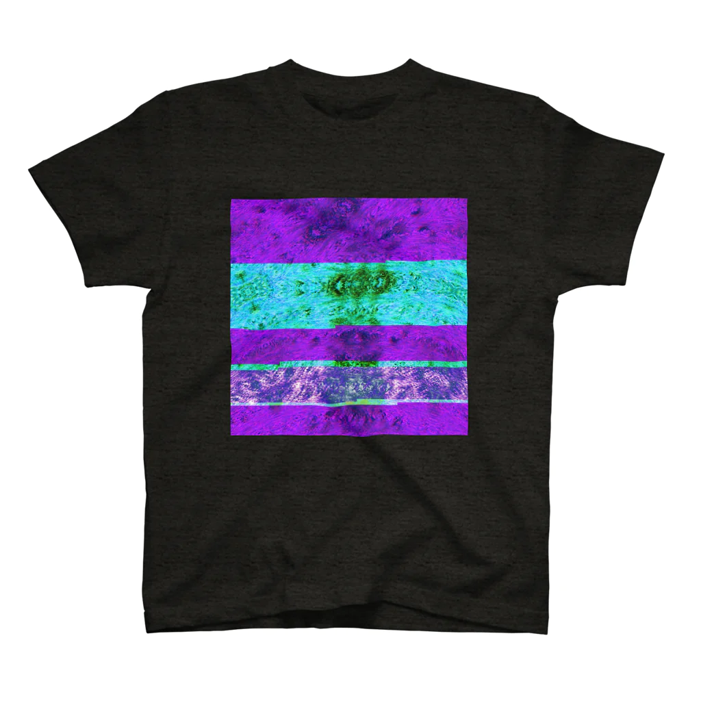 egg Artworks & the cocaine's pixのpurply sky scene Ⅱ #4 スタンダードTシャツ