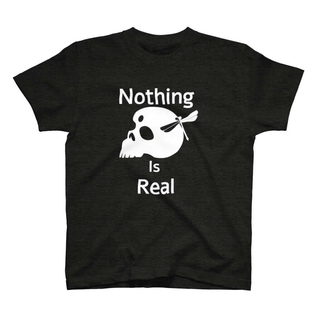 『NG （Niche・Gate）』ニッチゲート-- IN SUZURIのNothing Is Real.（白） スタンダードTシャツ