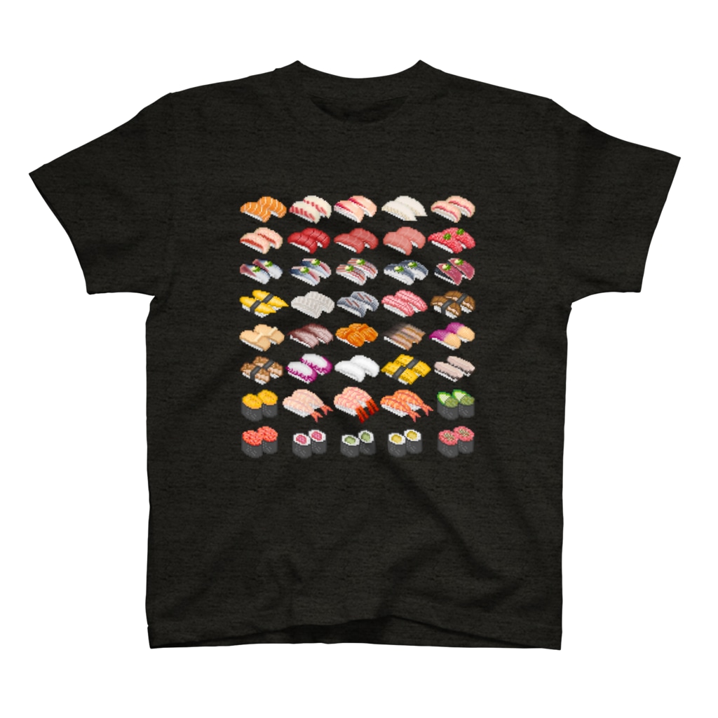 猫と釣り人のSUSHI_1B Regular Fit T-Shirt