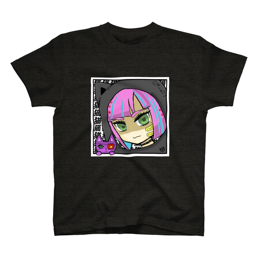 game._.nekoの猫女子 Regular Fit T-Shirt