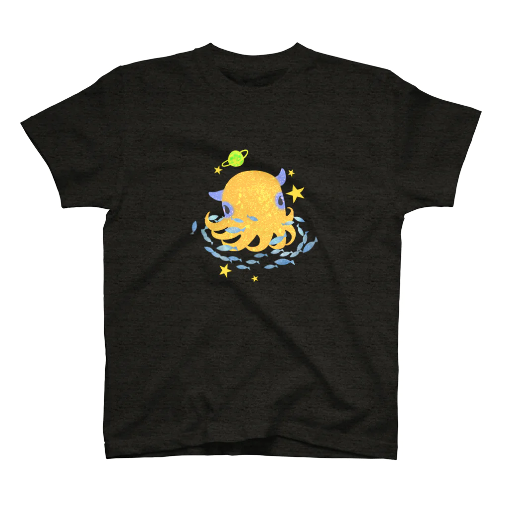 Bleaのメンダコ太陽系宇宙 Regular Fit T-Shirt