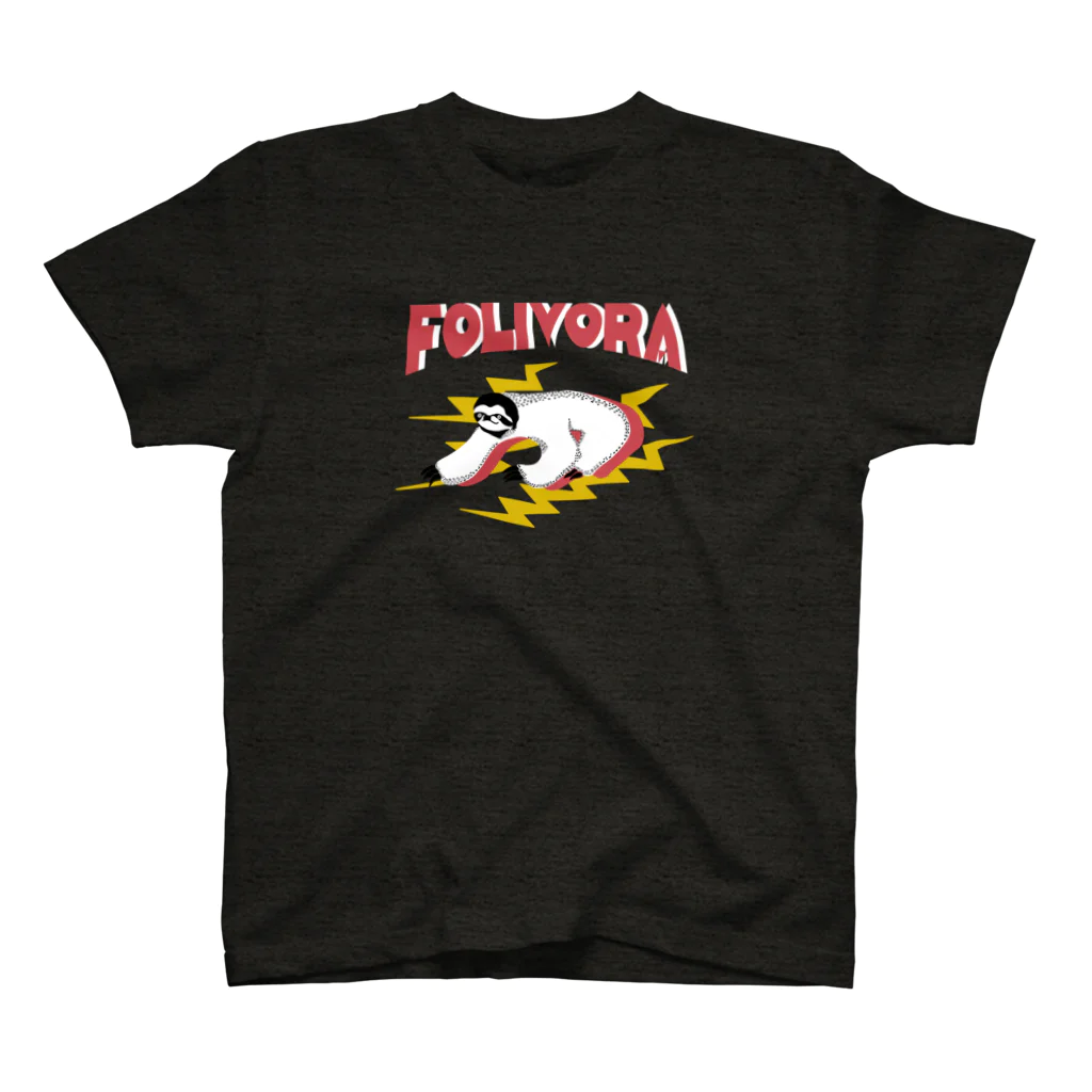 JCHN storeのFolivora（木の葉の食べる者） Regular Fit T-Shirt