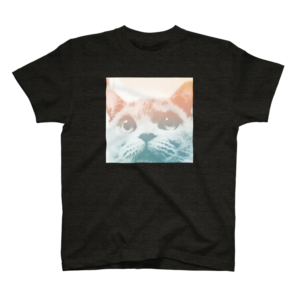 ＭＯＮＡＣＡＣＨＵＫＵＷＡのmiteruＣＡＴ スタンダードTシャツ