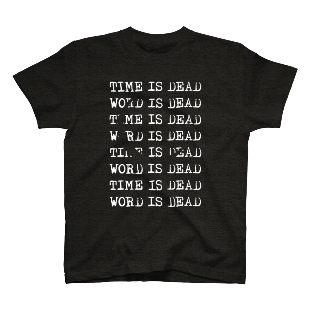 Bootleg BustersのTIME IS DEAD（三日月） Regular Fit T-Shirt