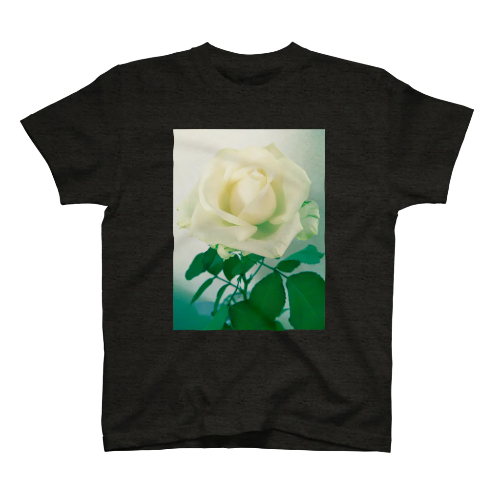 soundの薔薇 (青系 大) スタンダードTシャツ