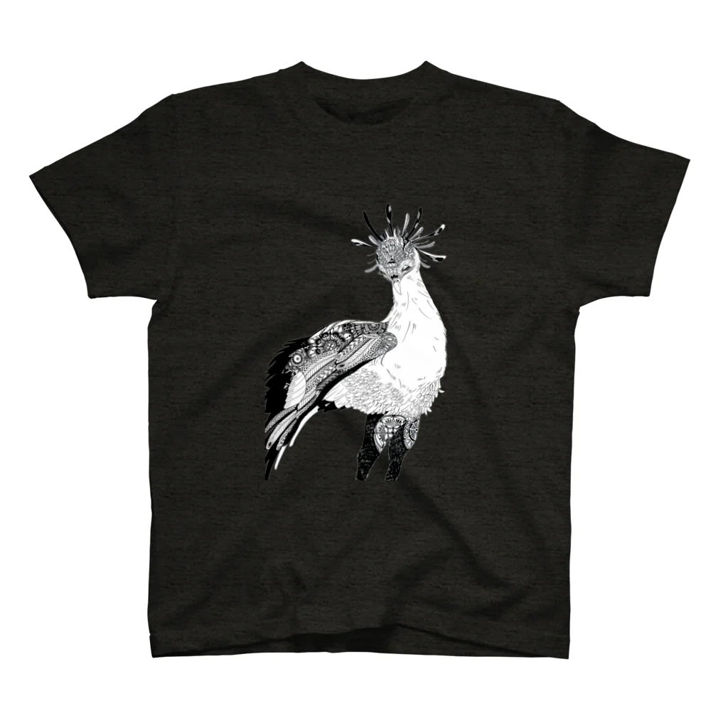 K.tskdのBotanical-Snake eagle スタンダードTシャツ