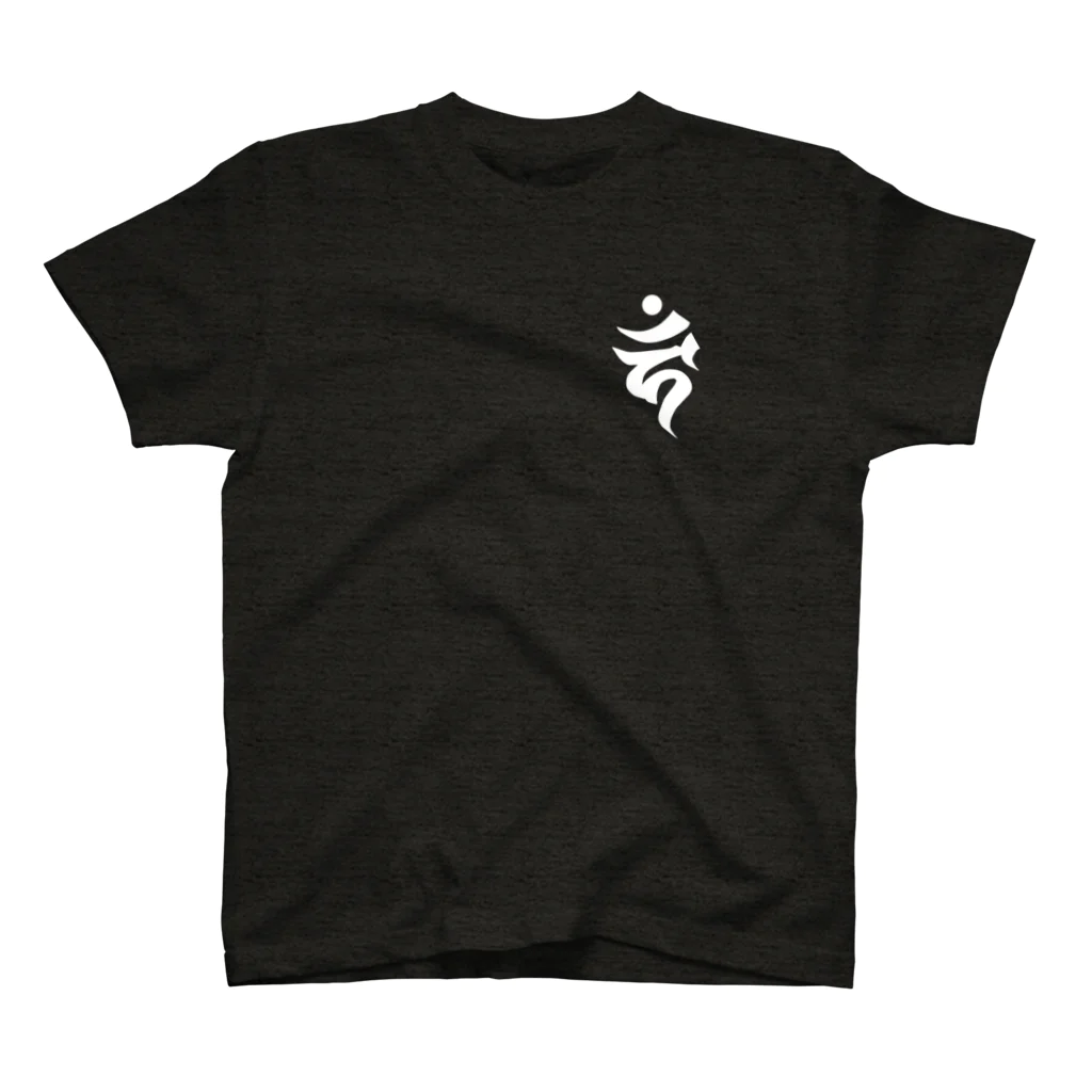 Santih-KAの梵字T（カーン）  Regular Fit T-Shirt