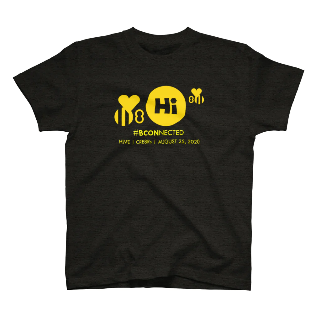 HiVEの【チャリティ】HiVE | CRE8Rs Tシャツ （YLWプリント） Regular Fit T-Shirt
