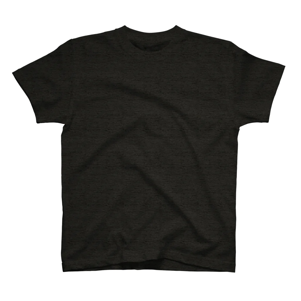 Yuki Matsutakeのまるまる般若心経（白文字） Regular Fit T-Shirt