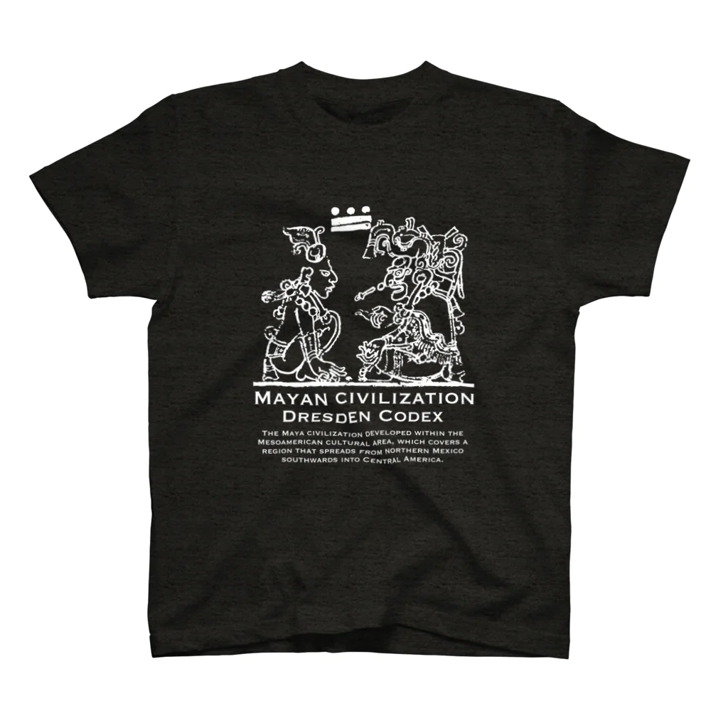 松や SUZURI店のドレスデン絵文書シリーズ スタンダードTシャツ