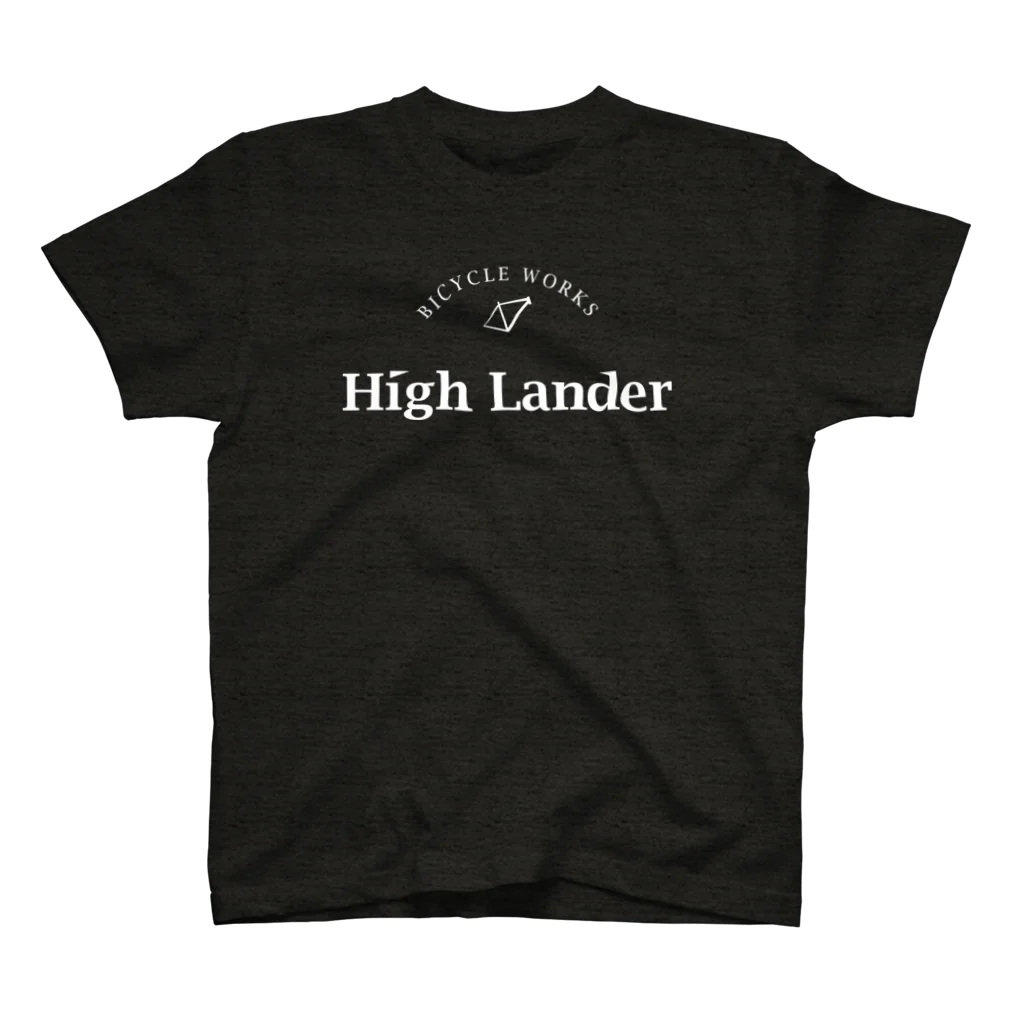 HighLander BicycleWorksのハイランダー　夏服　(ロゴ白色) Regular Fit T-Shirt