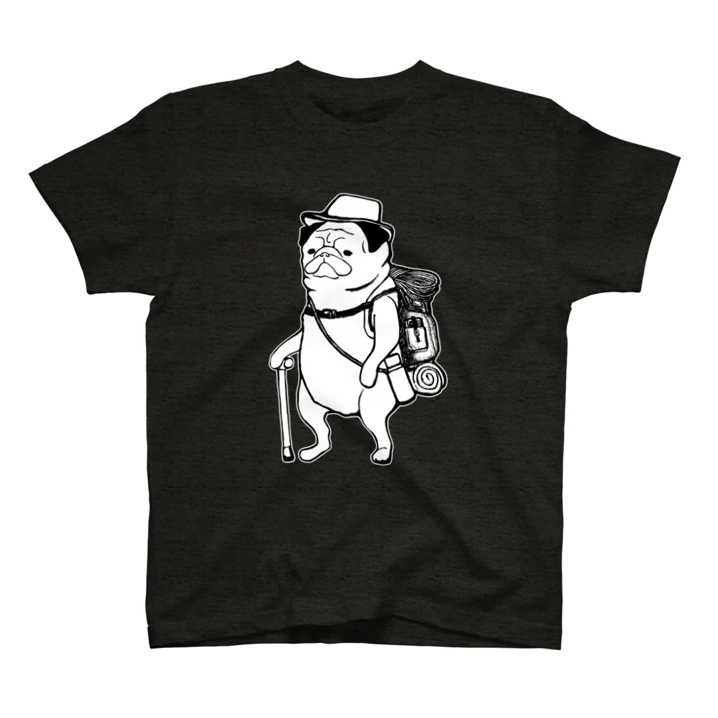 パグのお店＠nishibiworks&PUGSのパグ隊長 Regular Fit T-Shirt