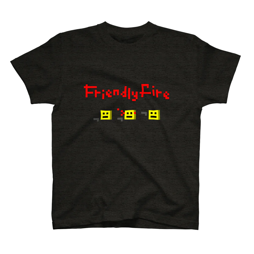 EASELのFriendly Fire（ドット） スタンダードTシャツ