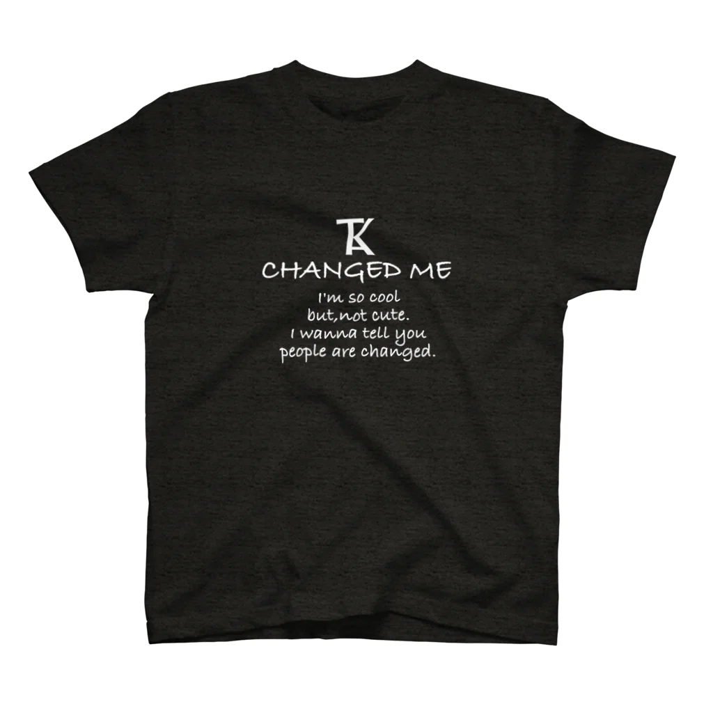 伝説のあつこちゃんのCHANGED ME スタンダードTシャツ