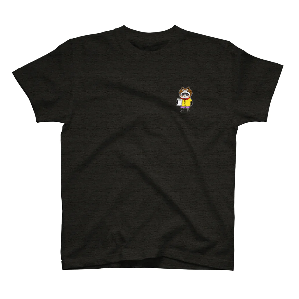 狼旅団オフィシャルＳＨＯＰの狼旅団10周年記念Tシャツ（白文字バージョン） スタンダードTシャツ